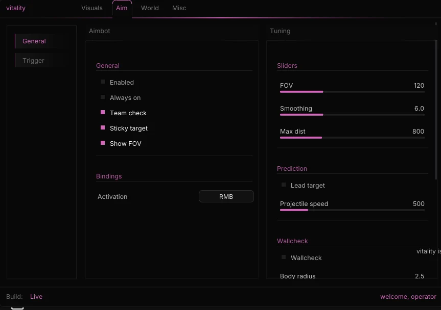 VITALITY Roblox скриншот 2