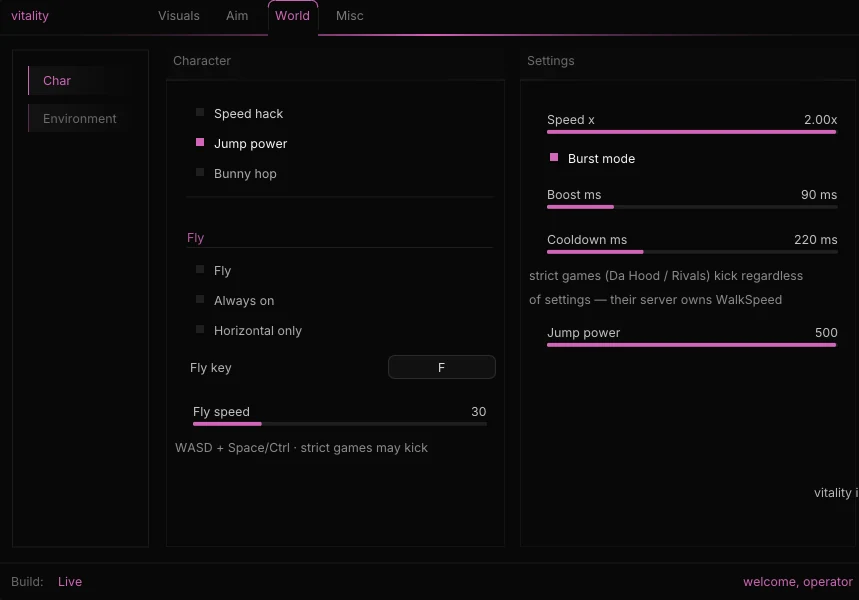 VITALITY Roblox скриншот 3
