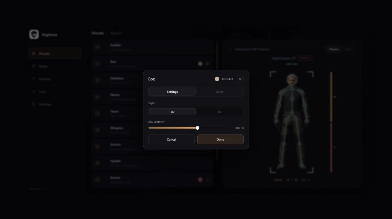NIGHTVEX Arena Breakout скриншот 4