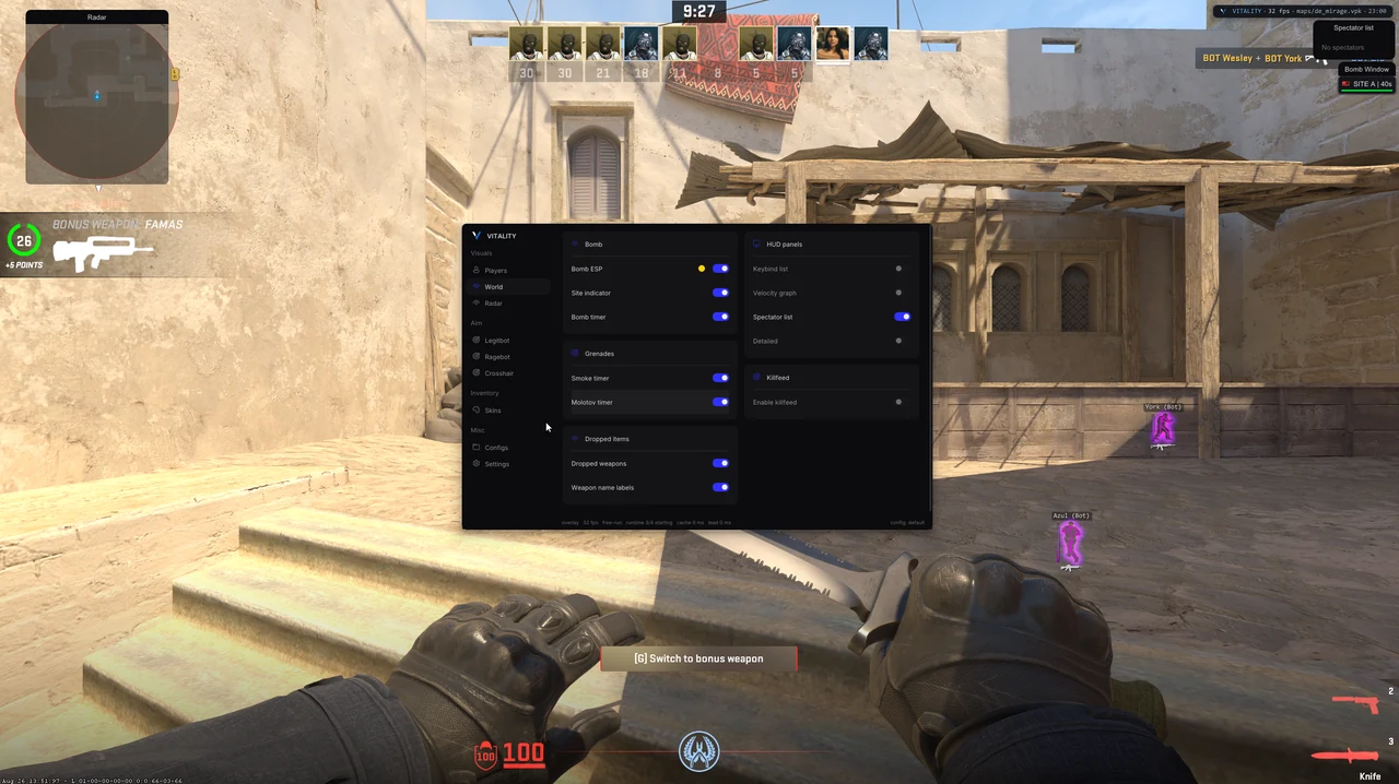VITALITY CS2 скриншот 4