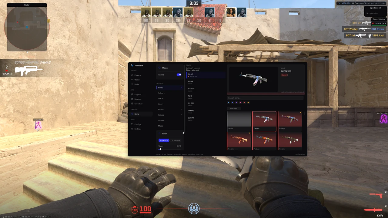 VITALITY CS2 скриншот 5