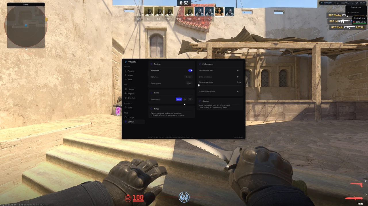 VITALITY CS2 скриншот 6