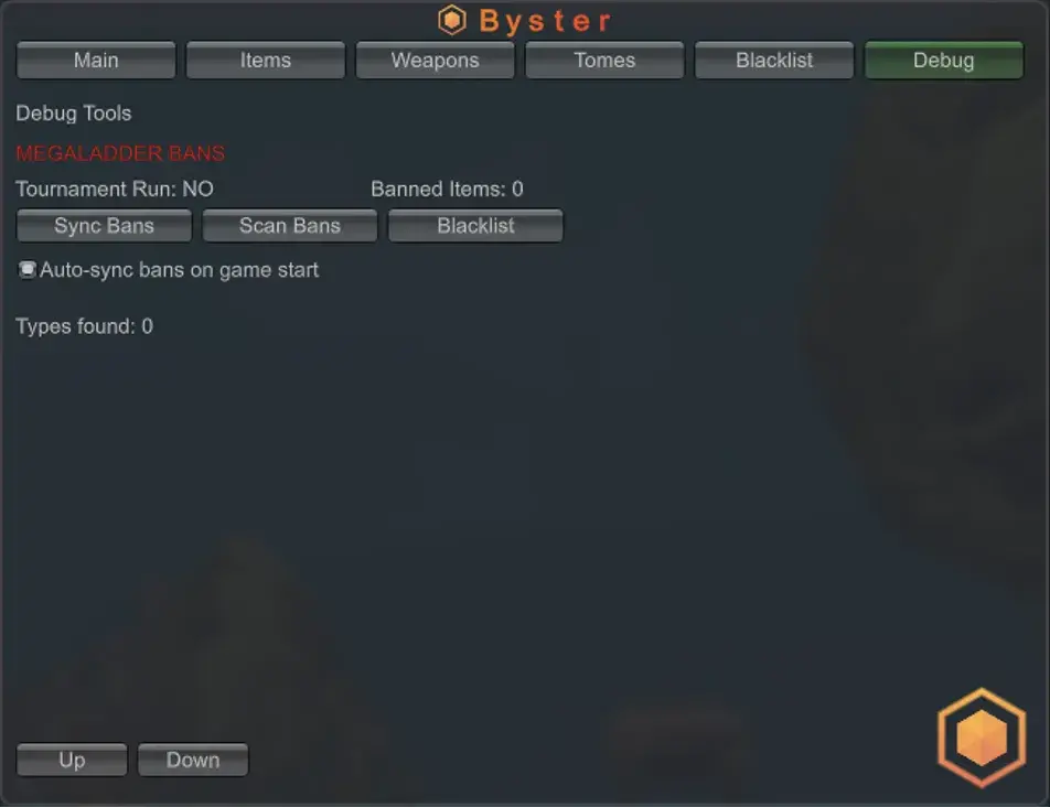 BYSTER cheat for Megabonk