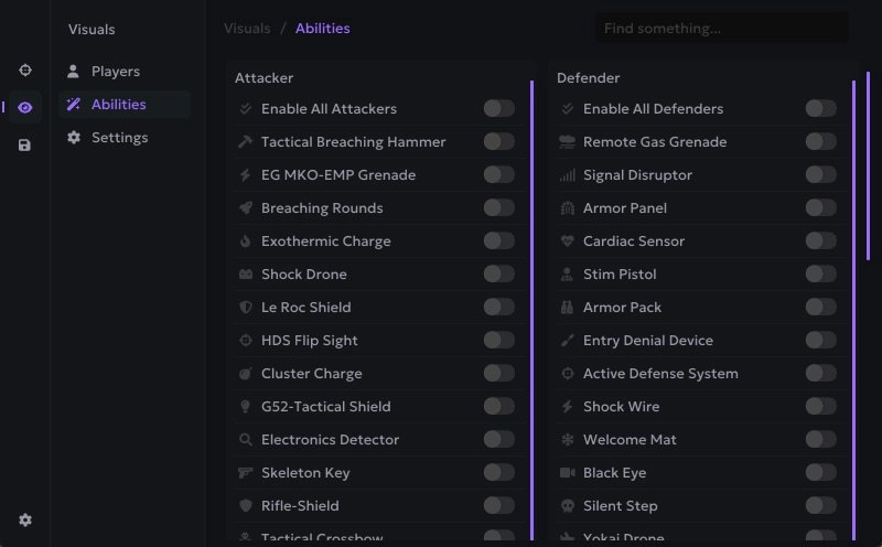 ANCIENT cheat for Rainbow Six Siege