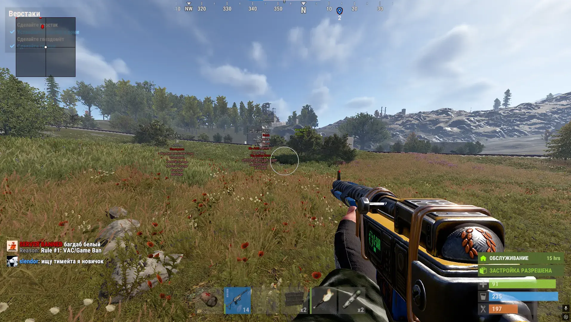 BLEAK cheat for Rust