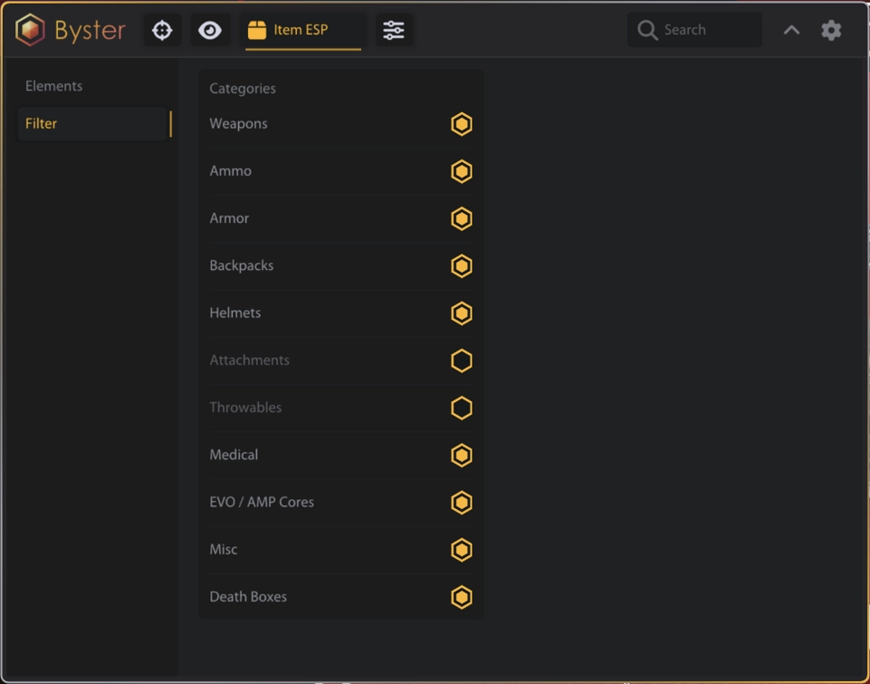BYSTER cheat for Apex Legends