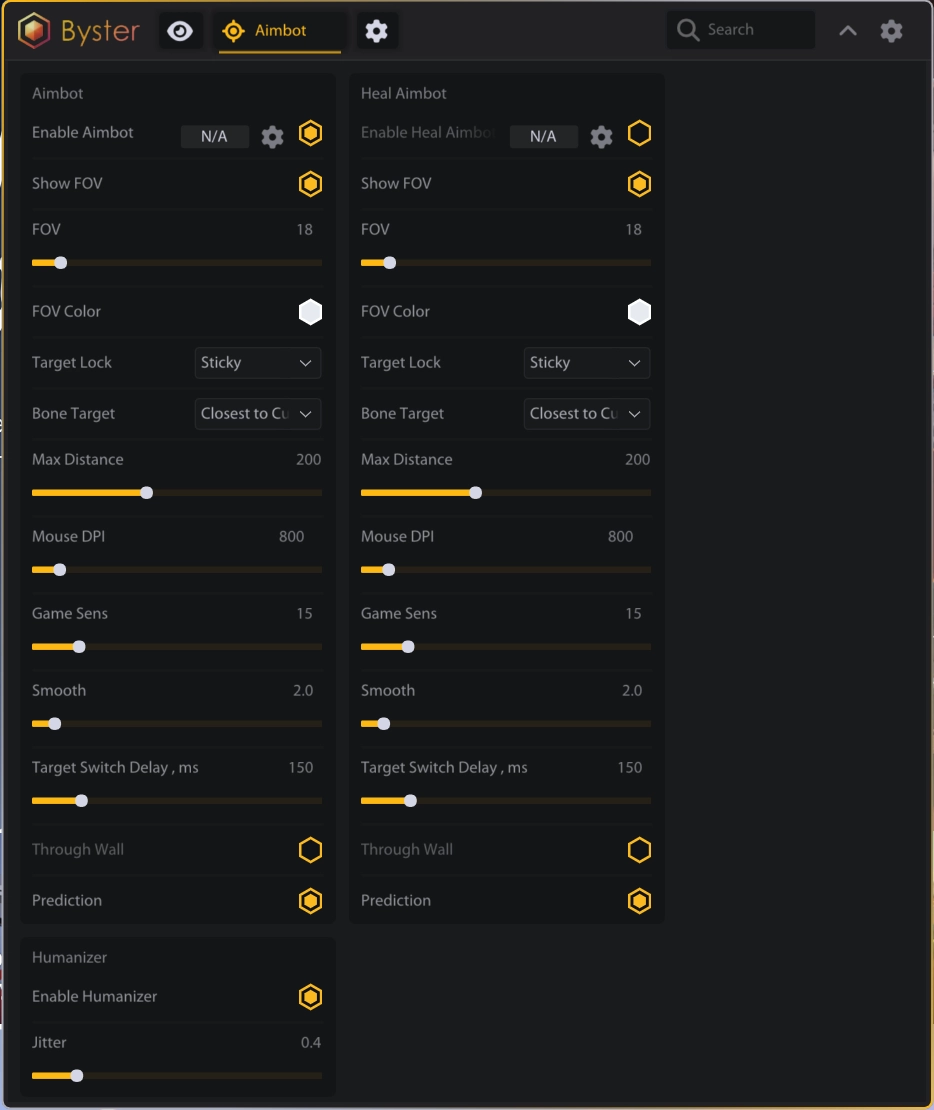 BYSTER cheat for Overwatch
