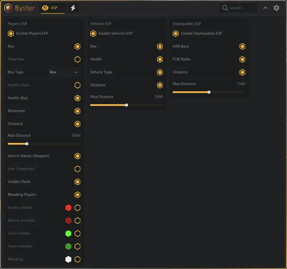 BYSTER cheat for Squad