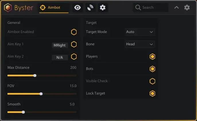 BYSTER cheat for DeadSide