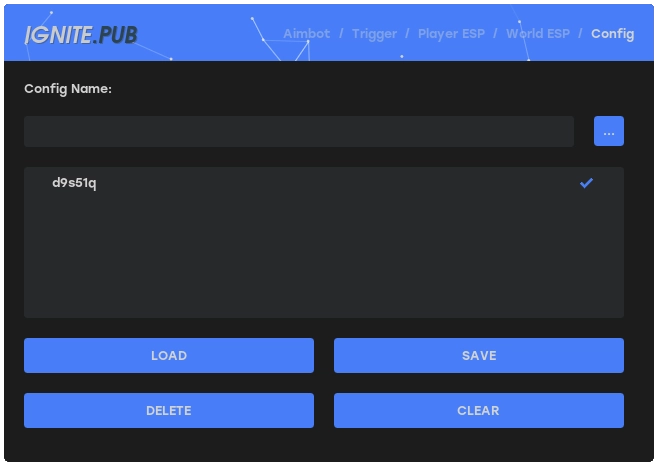 IGNITE cheat for Fortnite