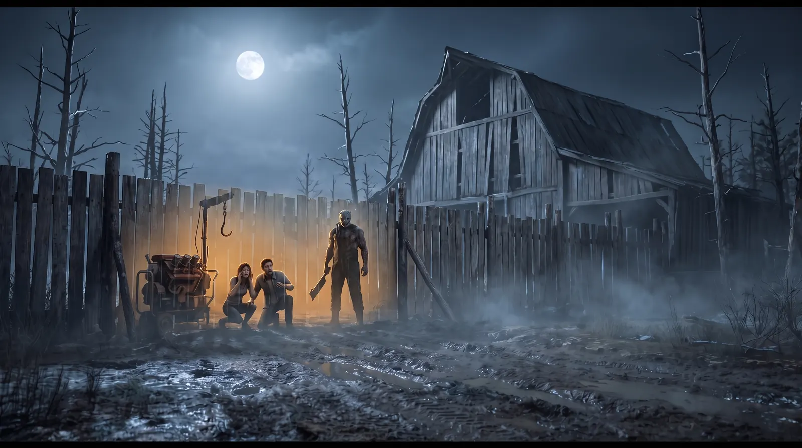 GHOST overlay on Dead by Daylight: AIMBOT, ESP, RADAR, OBJECT ESP