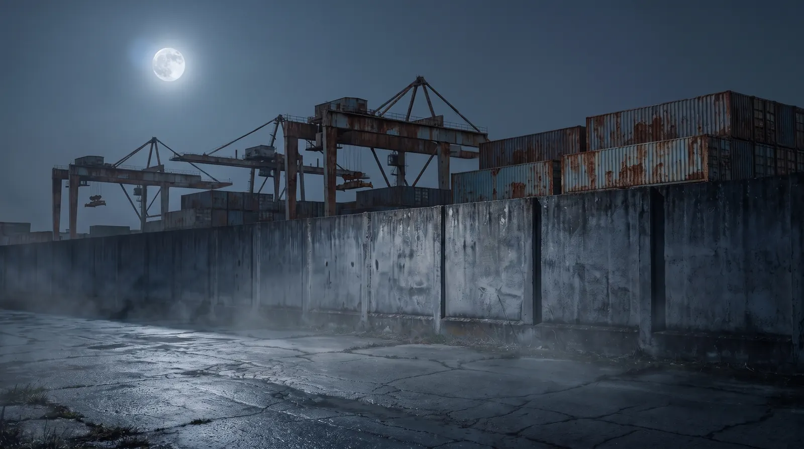 Lost Light cheats: a moonlit Lost Light scene